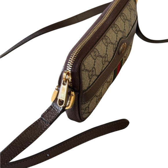 Gucci mini Ophidia two way bag  bag GG supreme canvas and leather material - Picture 4 of 13